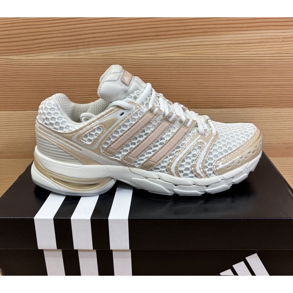 Adidas Adistar Control 5 W Women's 7.5 Running Sneakers Off White Blush IH1799